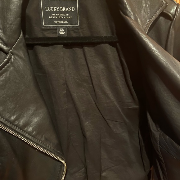Lucky Brand Women’s Moto Jacket XS - Picture 3 of 8